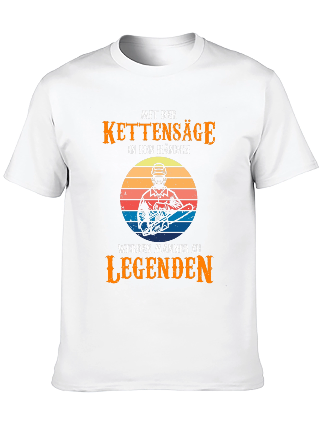Chainsaw Legend Mens Black T-Shirt