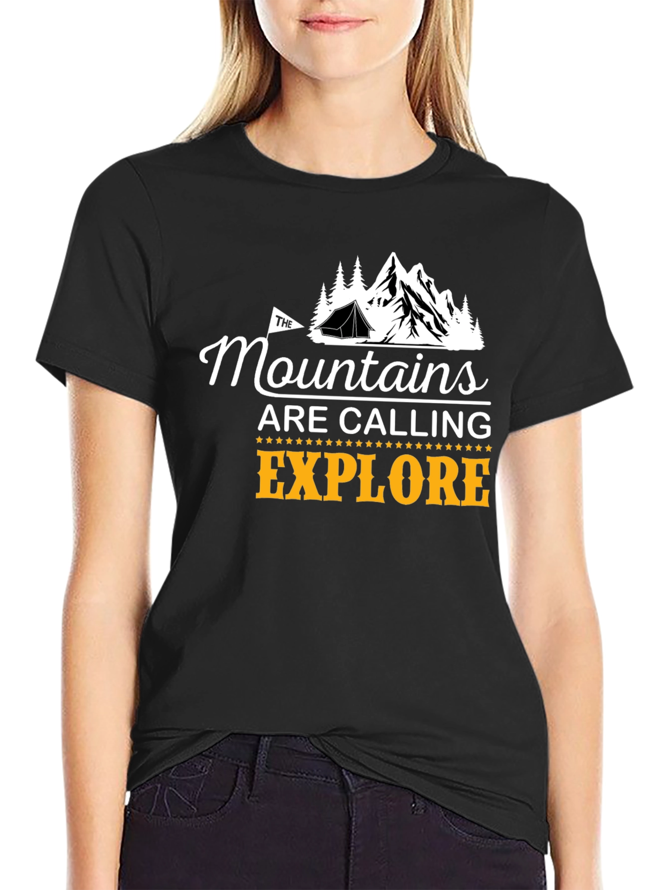 The Mountains Are Calling Explore T-Shirt