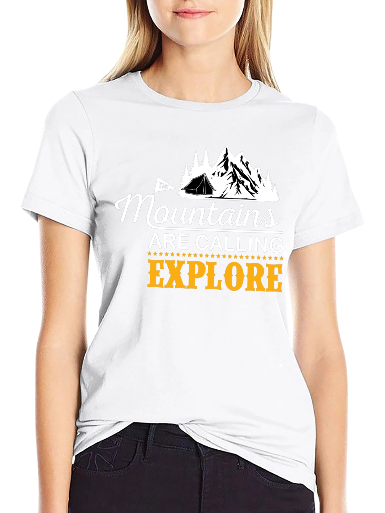 The Mountains Are Calling Explore T-Shirt