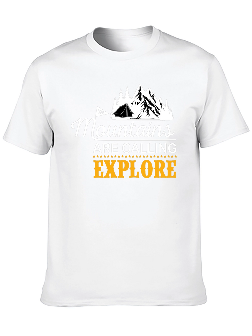 The Mountains Are Calling Explore T-Shirt