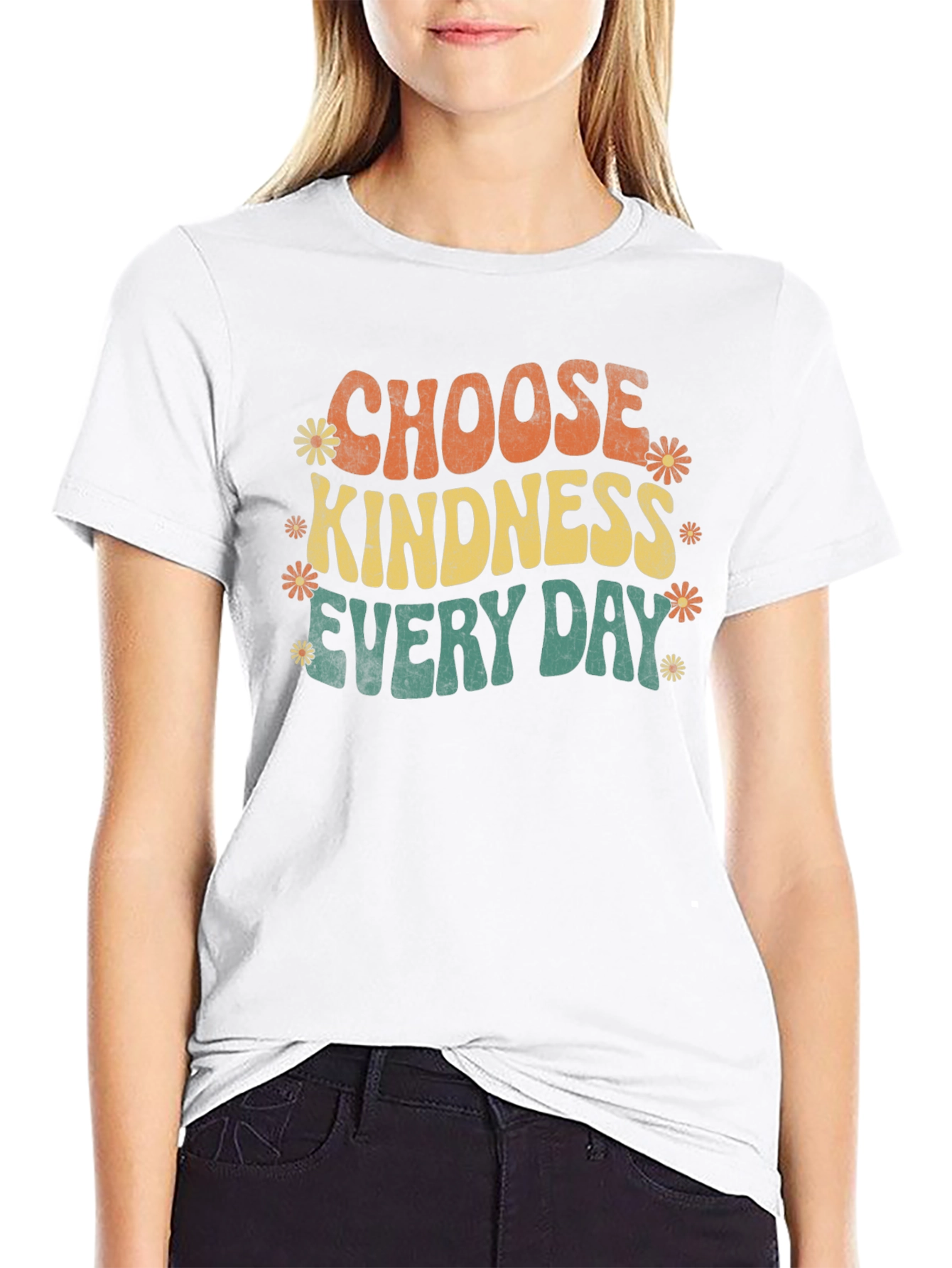 Choose Kindness Everyday Retro Graphic Tee