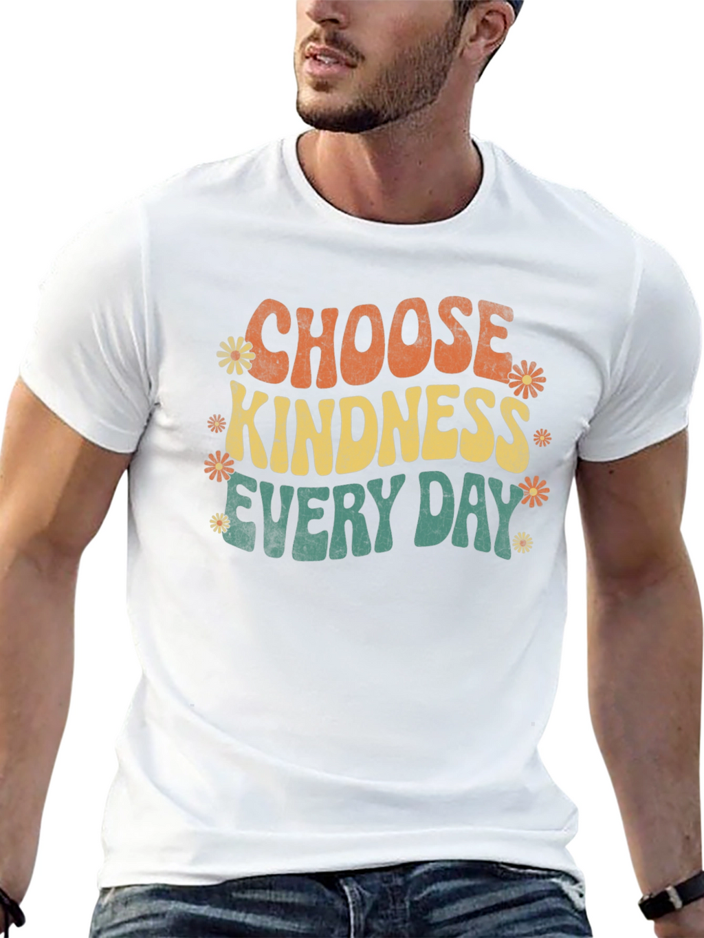 Choose Kindness Everyday Retro Graphic Tee