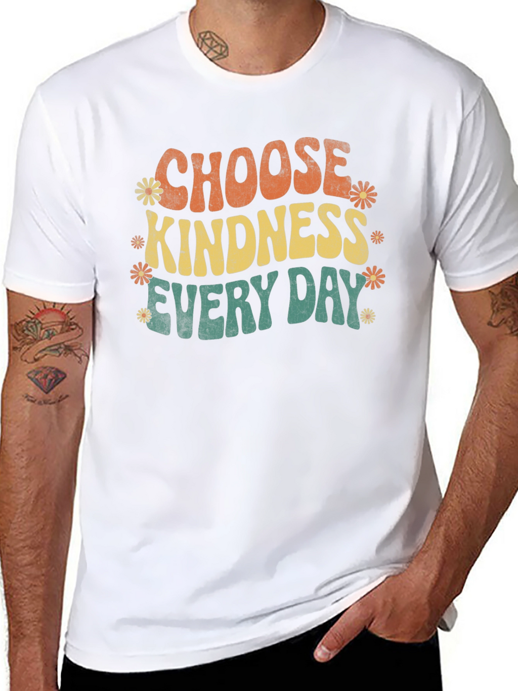 Choose Kindness Everyday Retro Graphic Tee