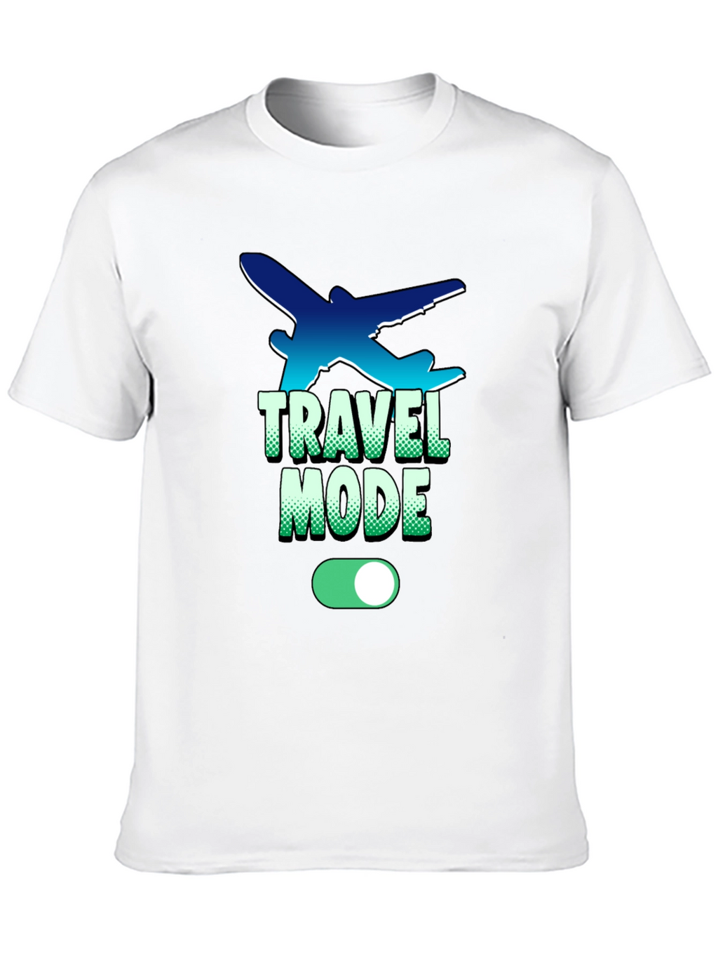 Travel Mode T-Shirt: Airplane Graphic Tee
