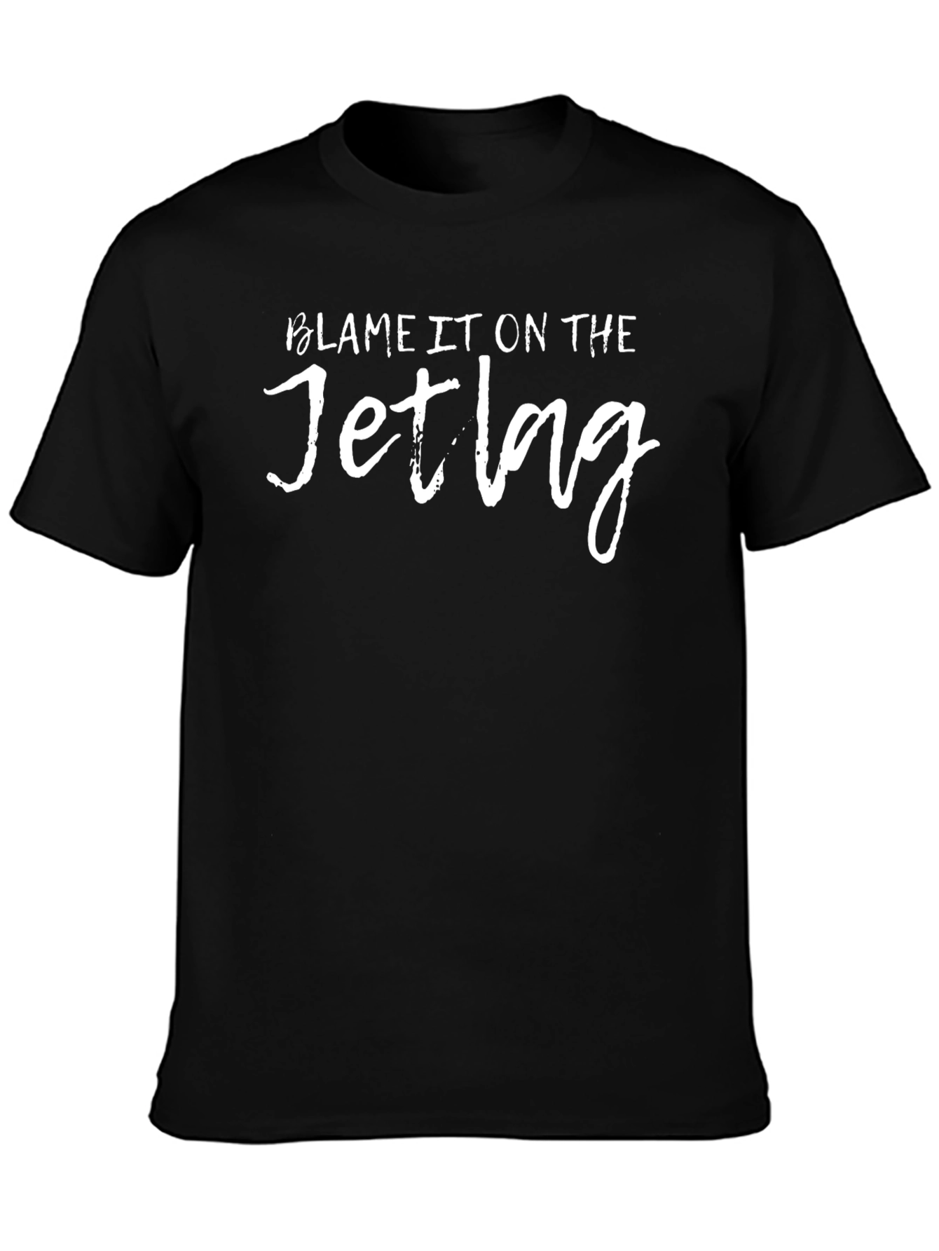 Blame it on the Jetlag Graphic Tee - Funny Travel Shirt