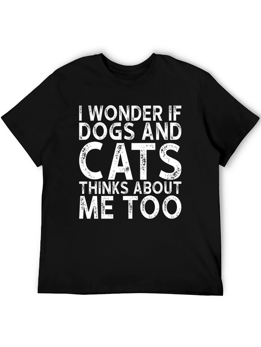 Dogs and Cats Funny Graphic Tee