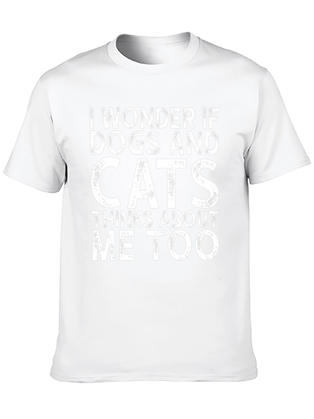 Dogs and Cats Funny Graphic Tee
