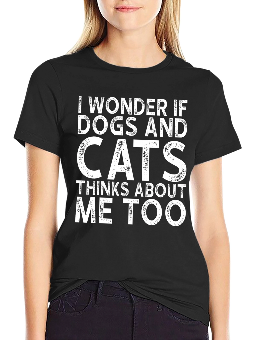 Dogs and Cats Funny Graphic Tee