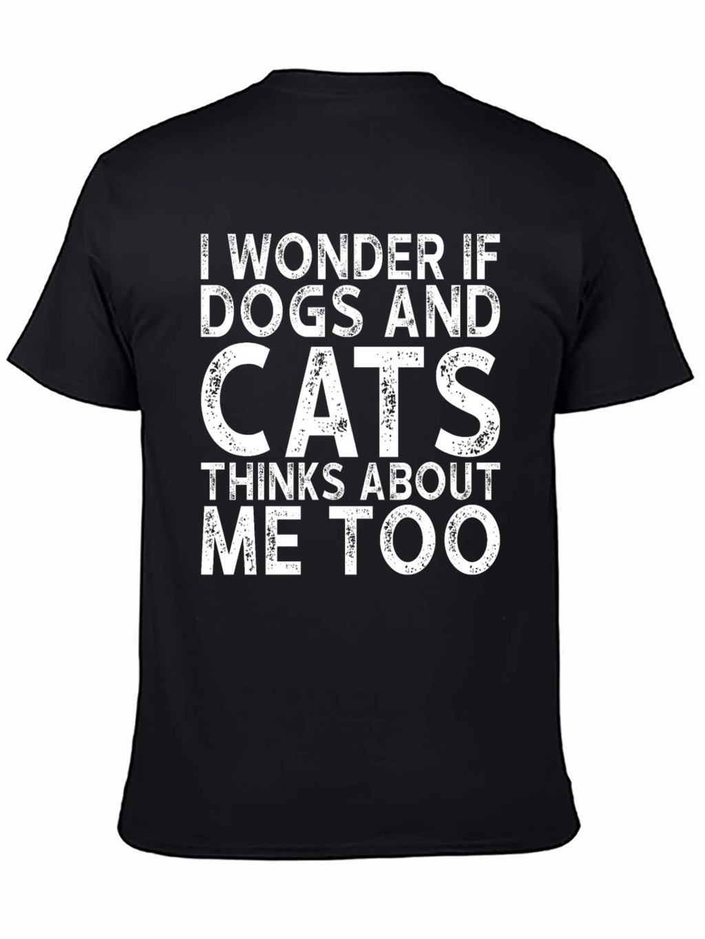 Dogs and Cats Funny Graphic Tee