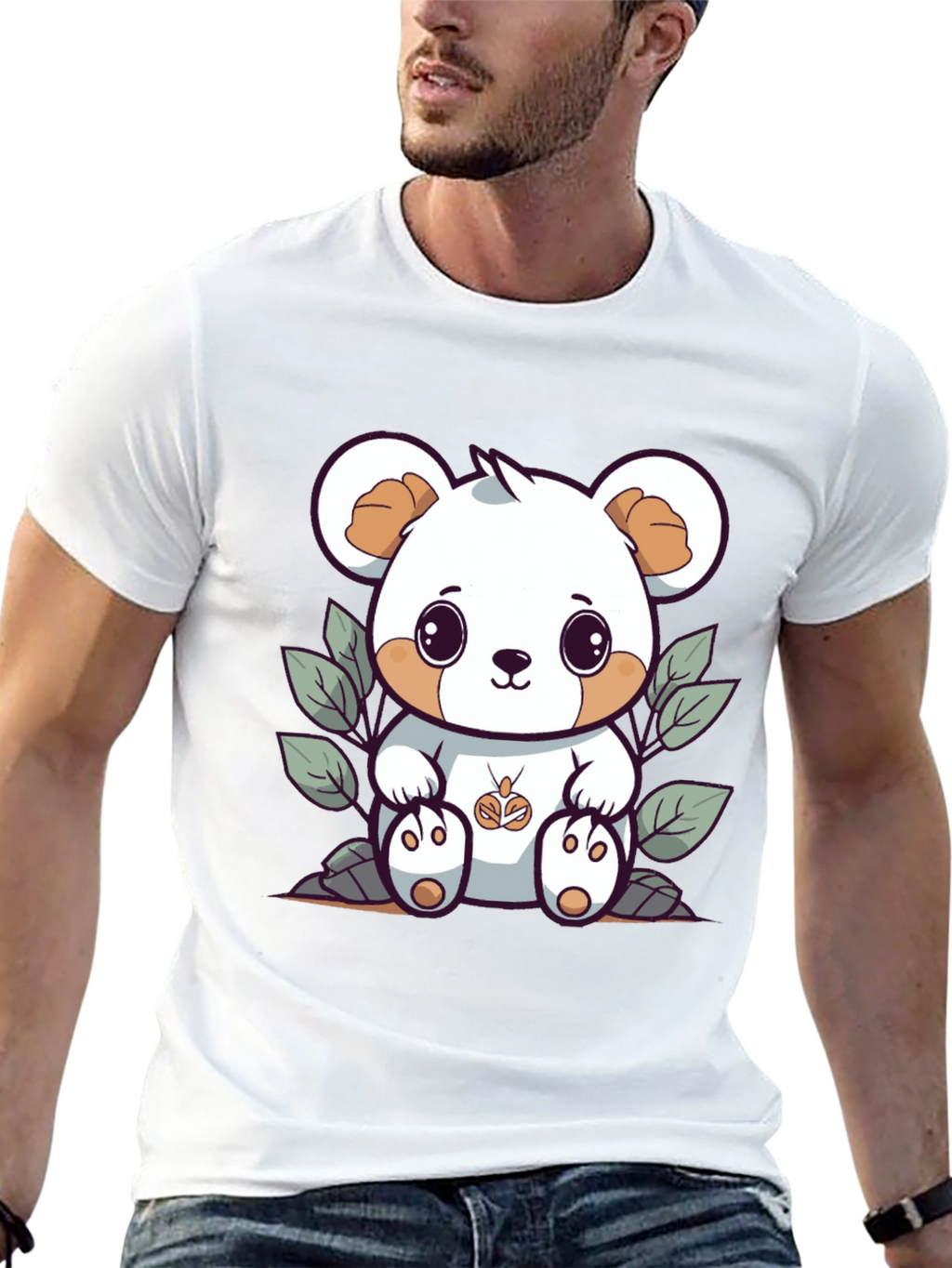 Cute Cartoon Bear T-Shirt
