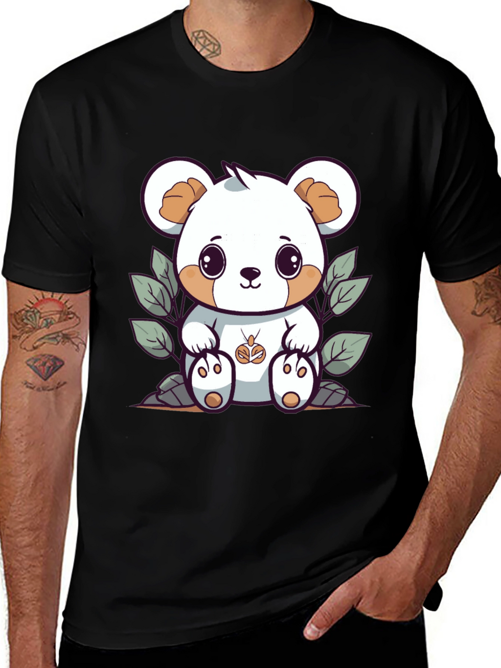Cute Cartoon Bear T-Shirt