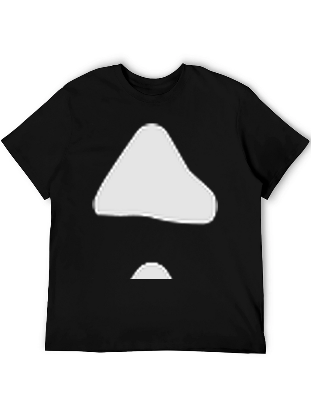 Minimalist Black Graphic Tee - Arrow Design