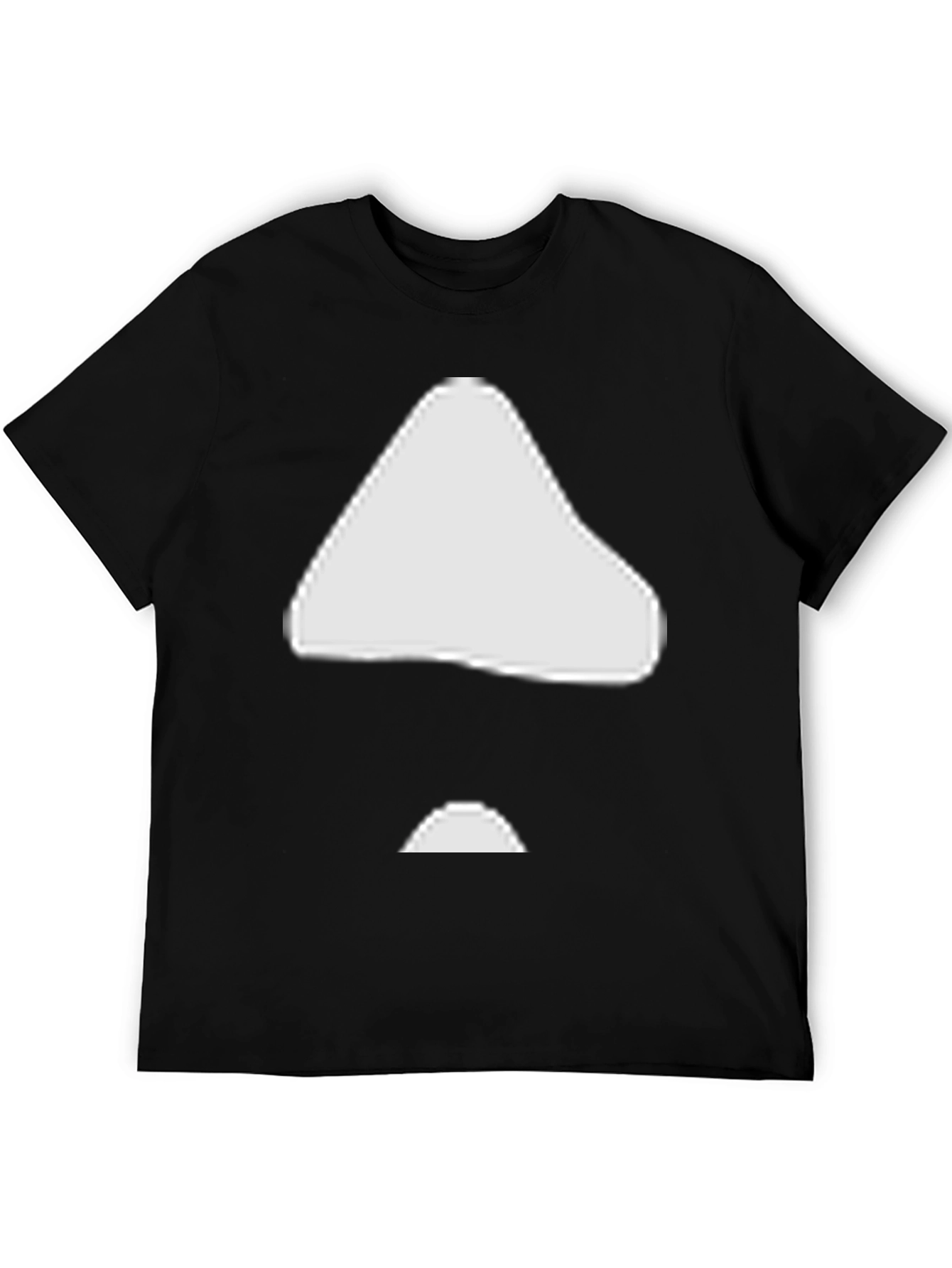 Minimalist Black Graphic Tee - Arrow Design
