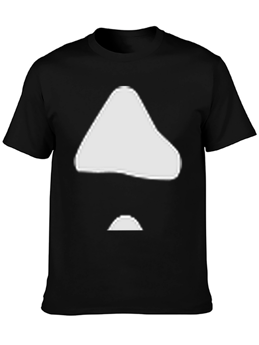 Minimalist Black Graphic Tee - Arrow Design