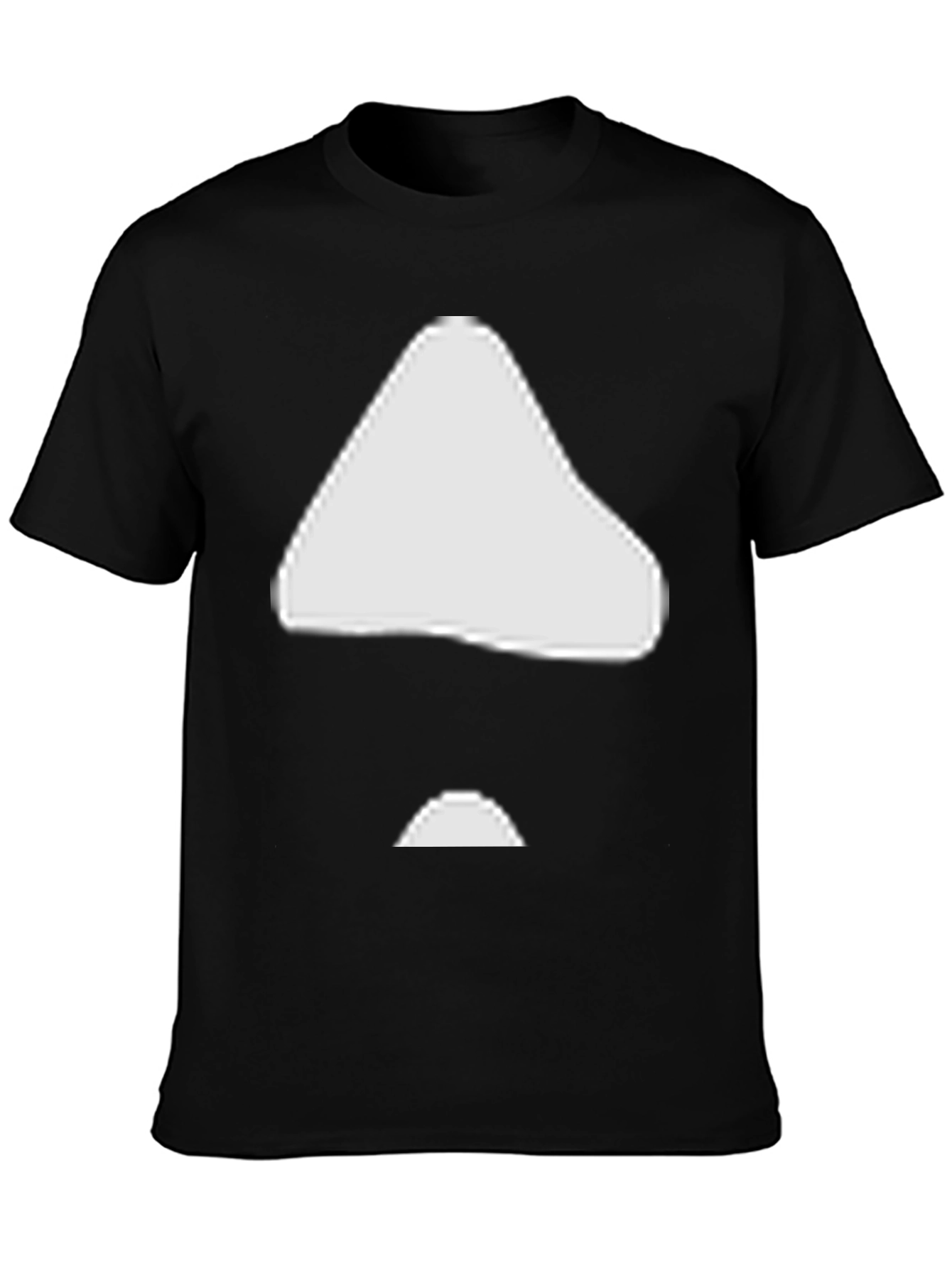 Minimalist Black Graphic Tee - Arrow Design