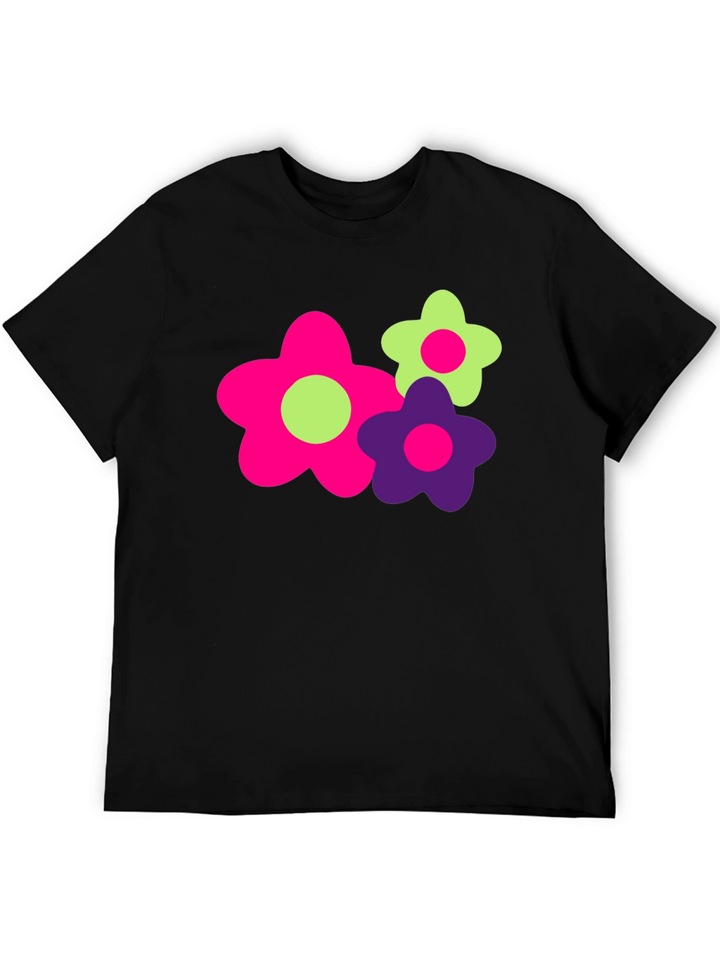 Funky Floral Graphic Tee - Bold & Bright!