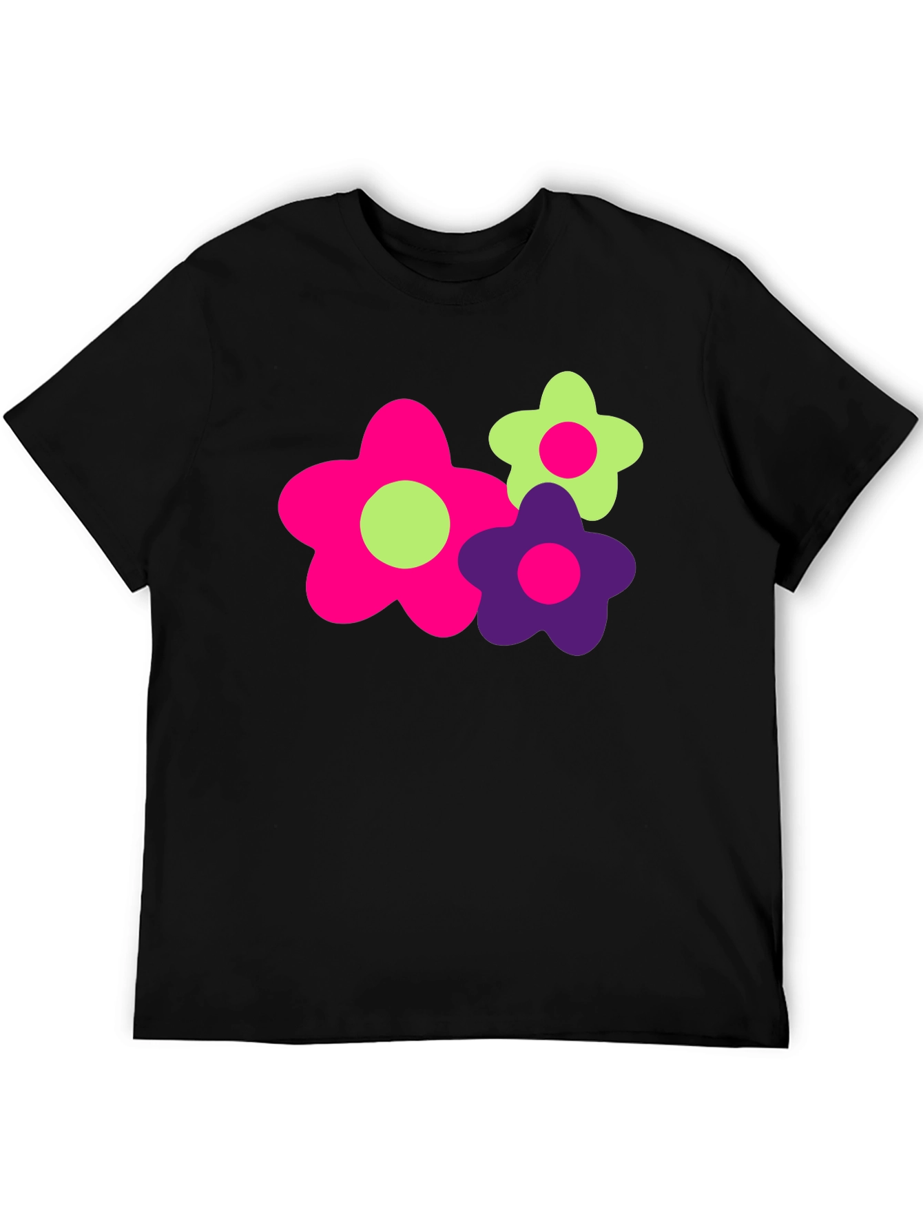 Funky Floral Graphic Tee - Bold & Bright!