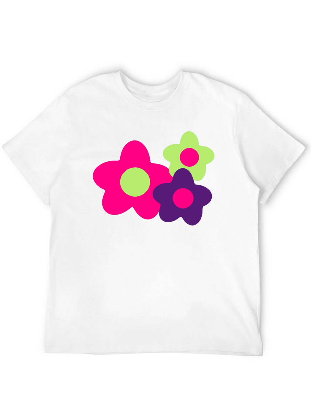 Funky Floral Graphic Tee - Bold & Bright!