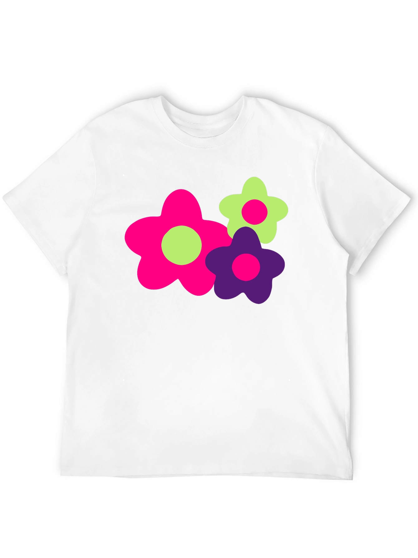 Funky Floral Graphic Tee - Bold & Bright!