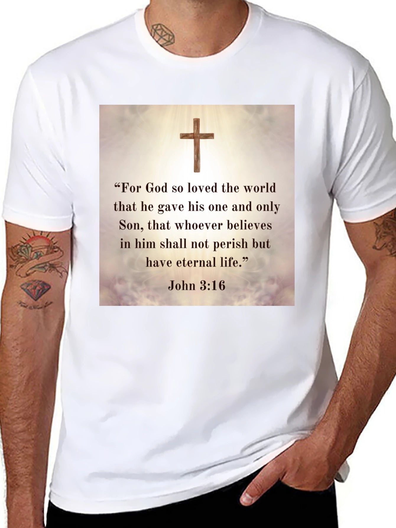 John 3:16 Christian T-Shirt