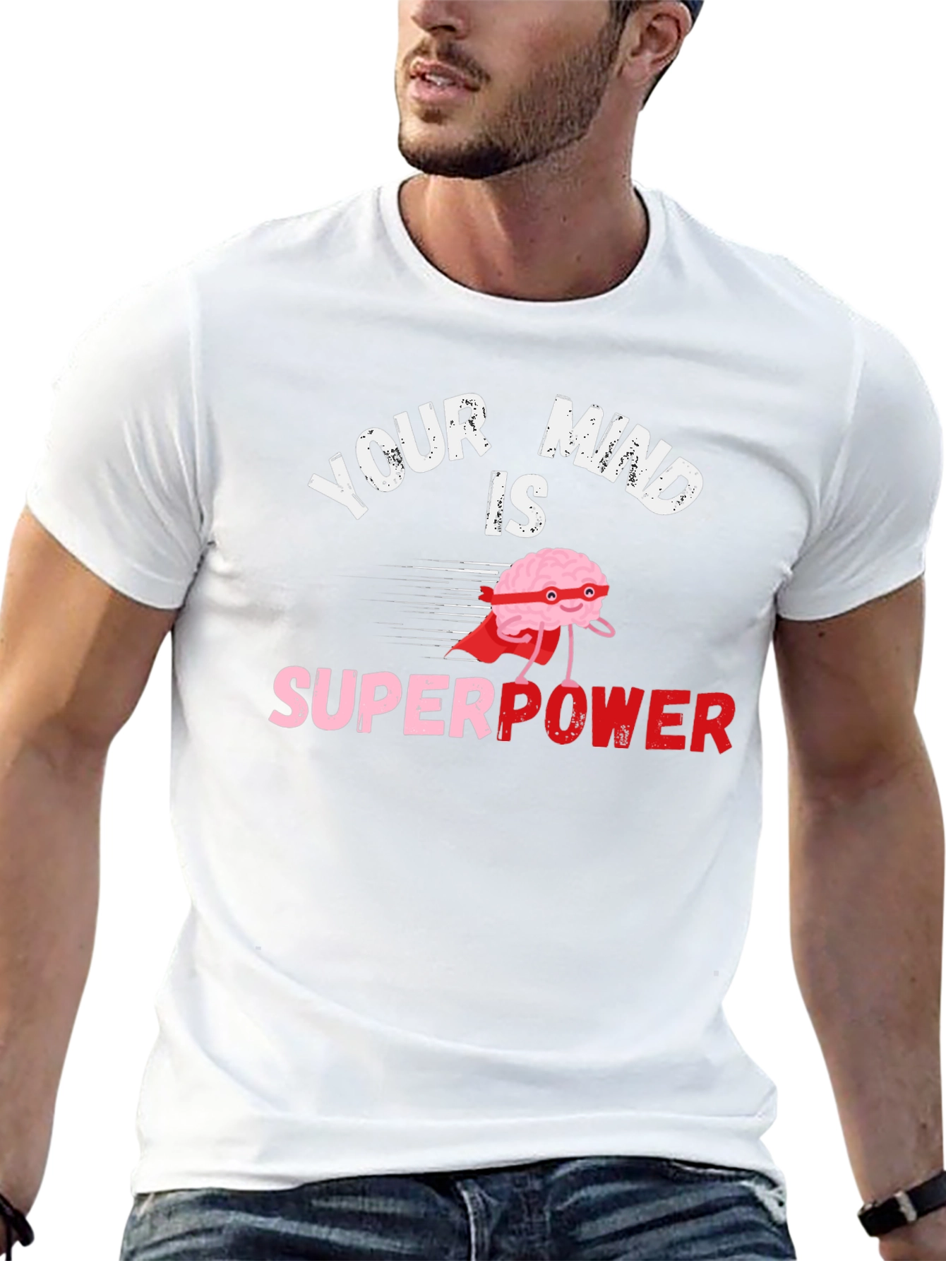 Your Mind Is Superpower Black T-Shirt