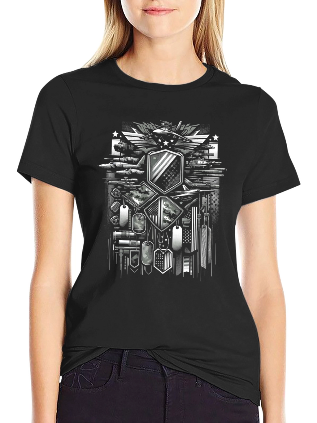 Military Graphic T-Shirt