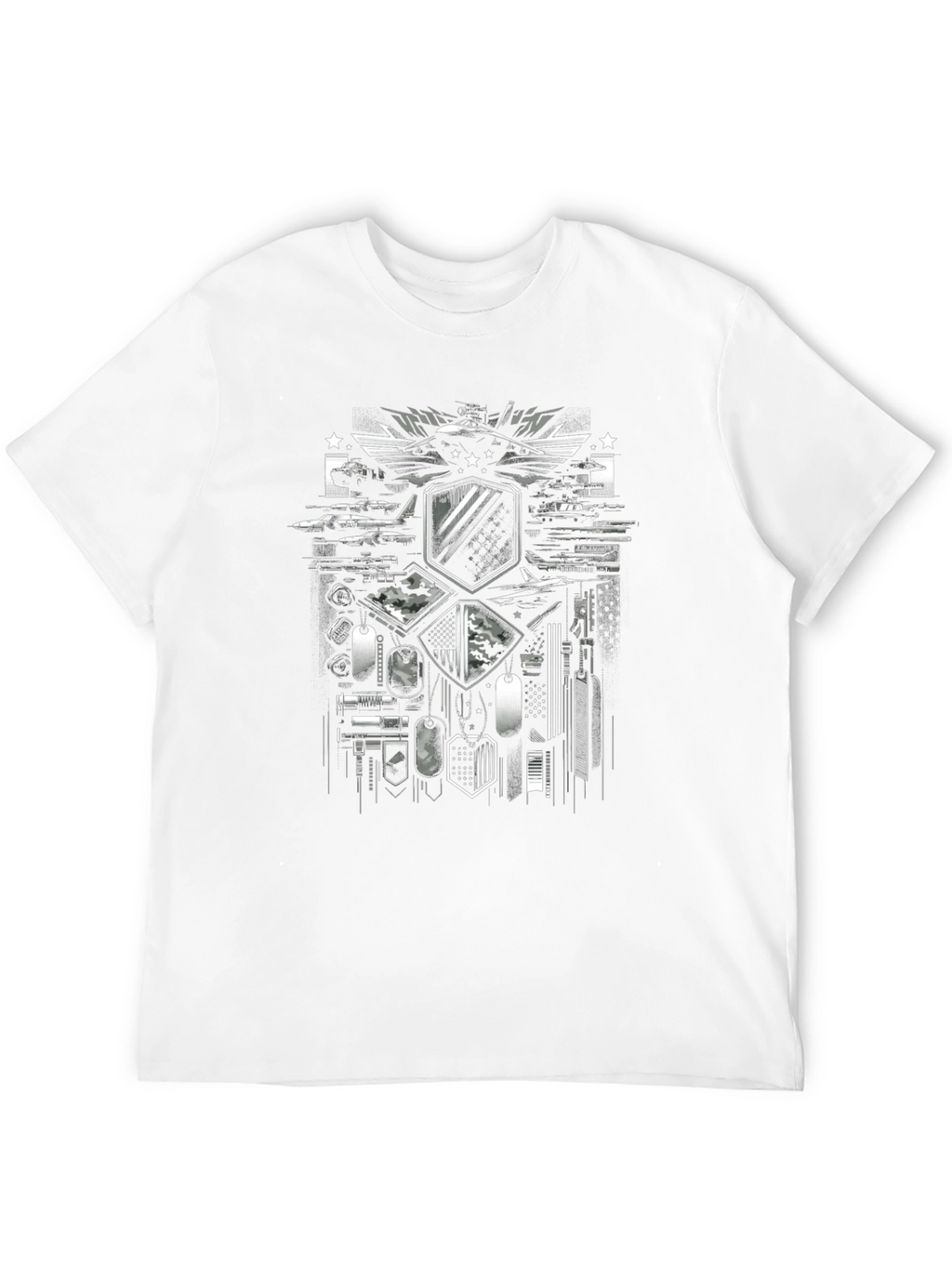 Military Graphic T-Shirt