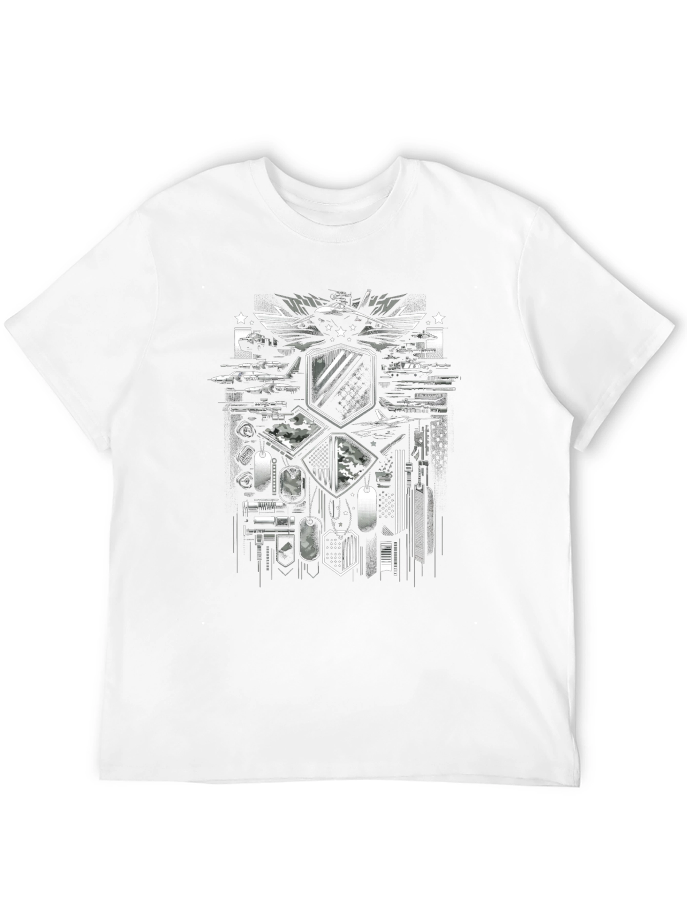 Military Graphic T-Shirt