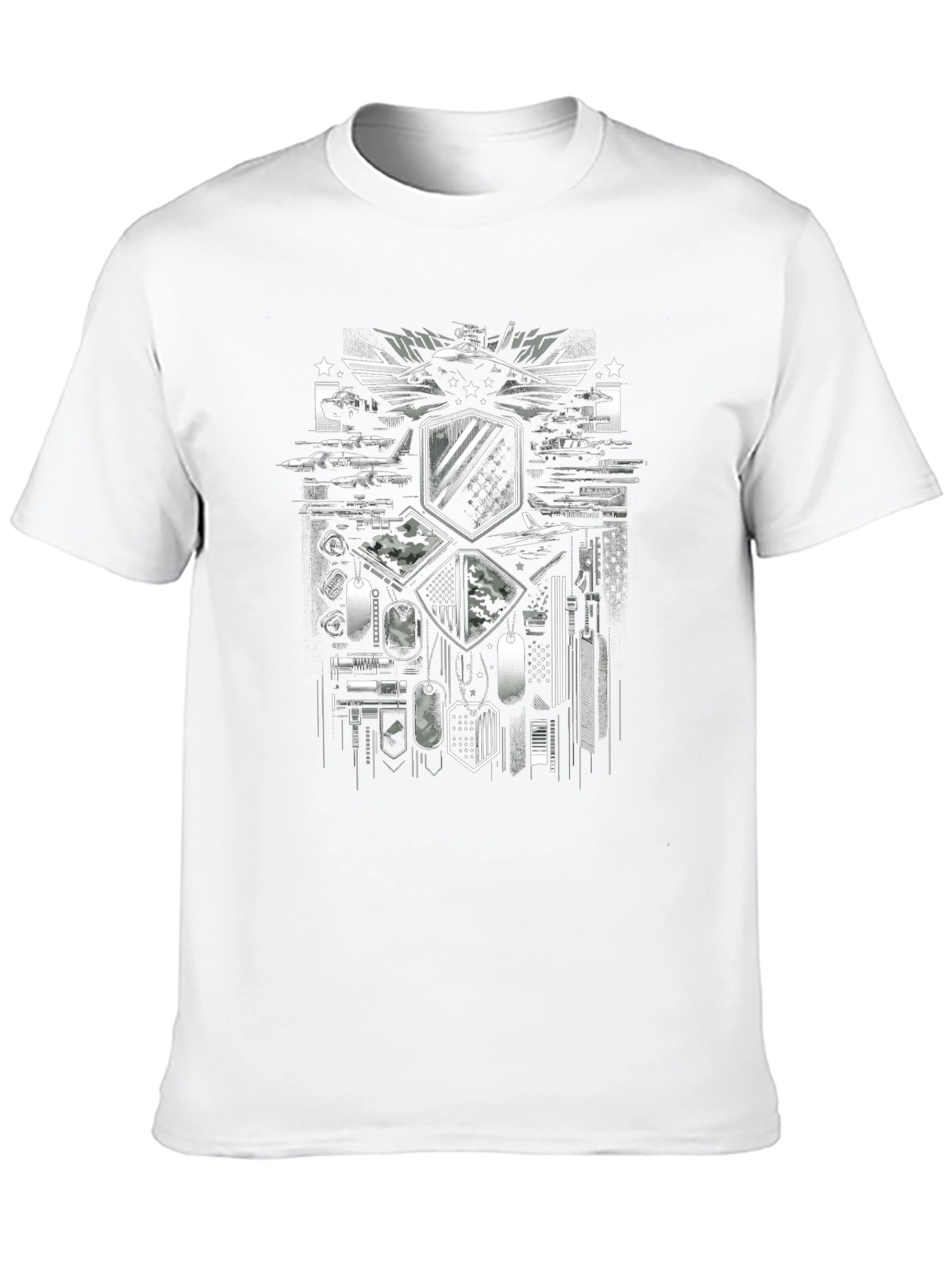 Military Graphic T-Shirt