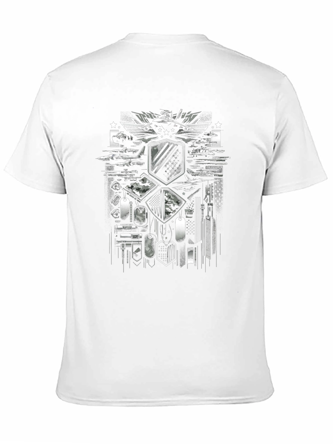Military Graphic T-Shirt
