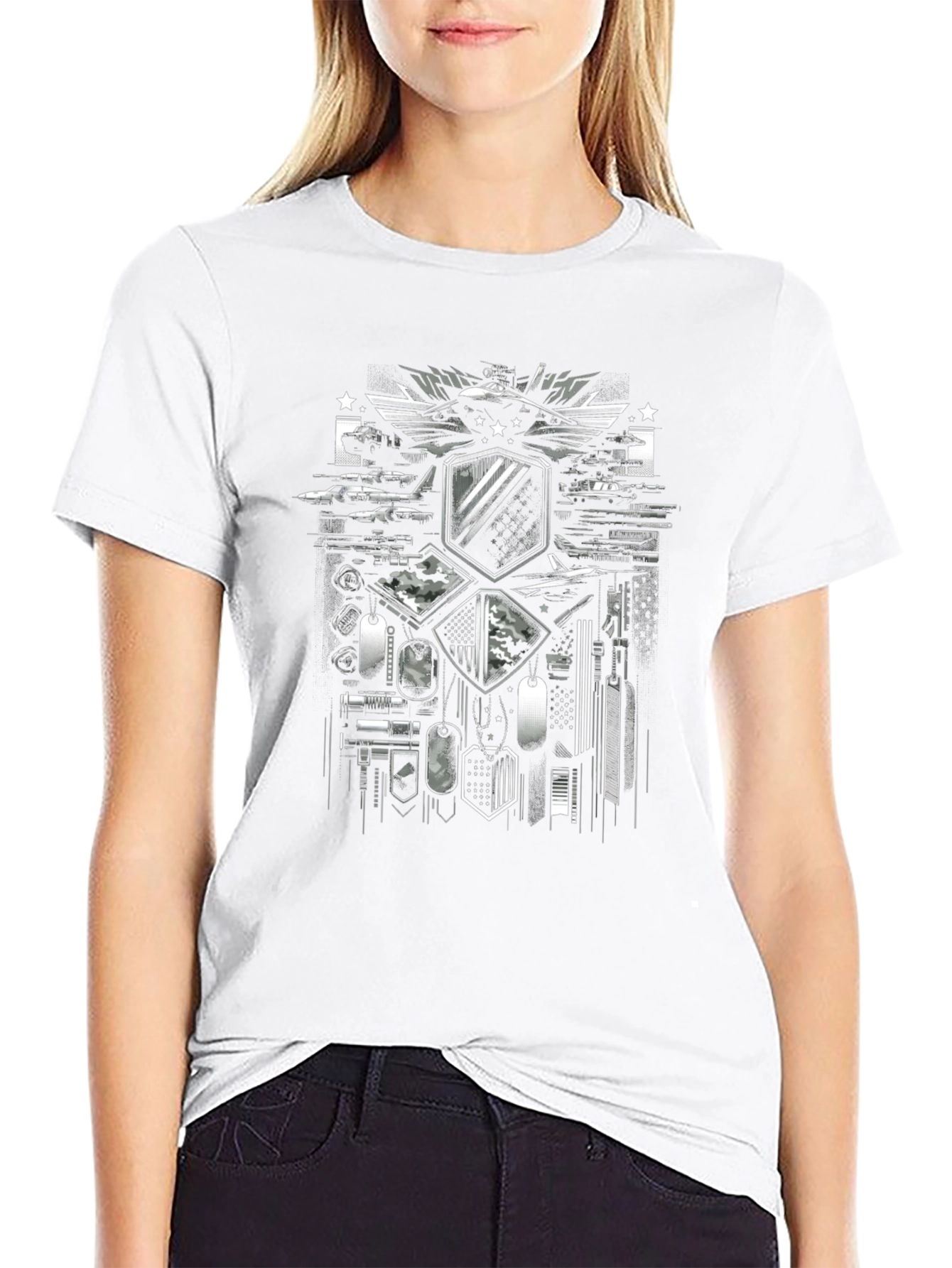 Military Graphic T-Shirt