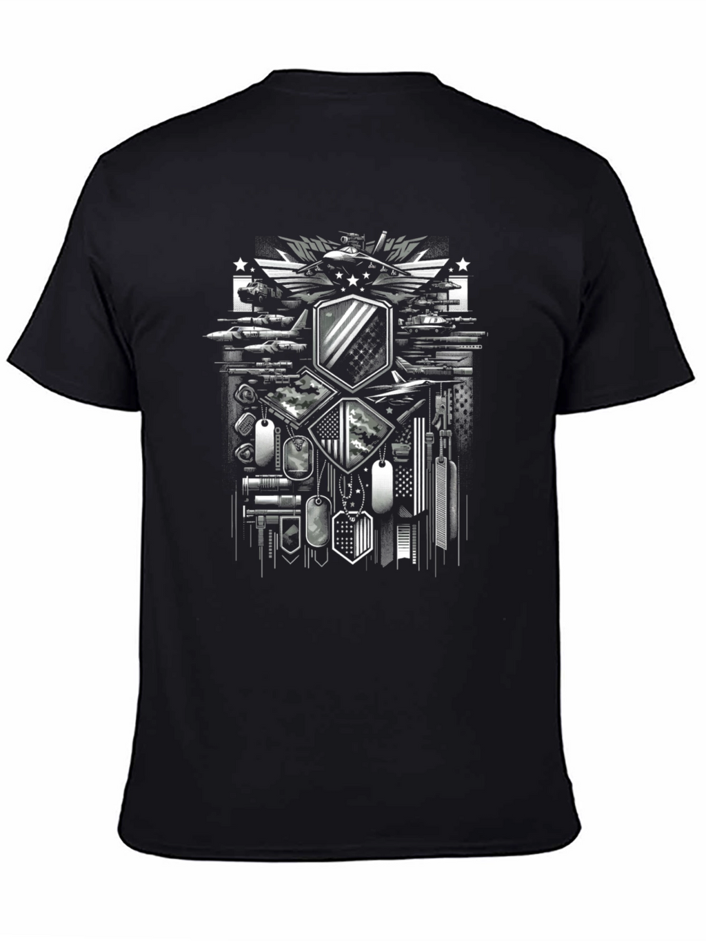 Military Graphic T-Shirt