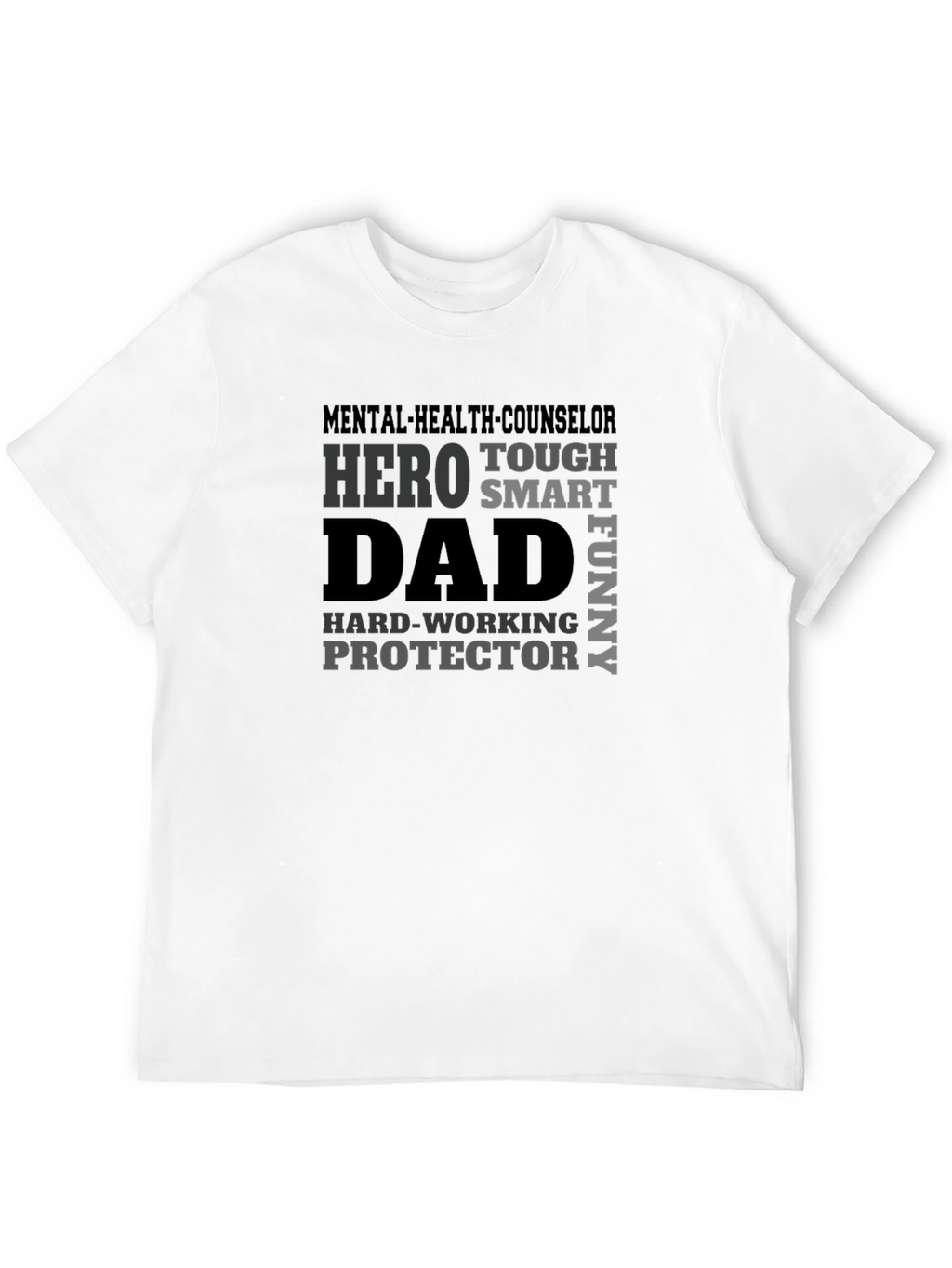 Hero Dad Tee - Mental Health Counselor T-Shirt