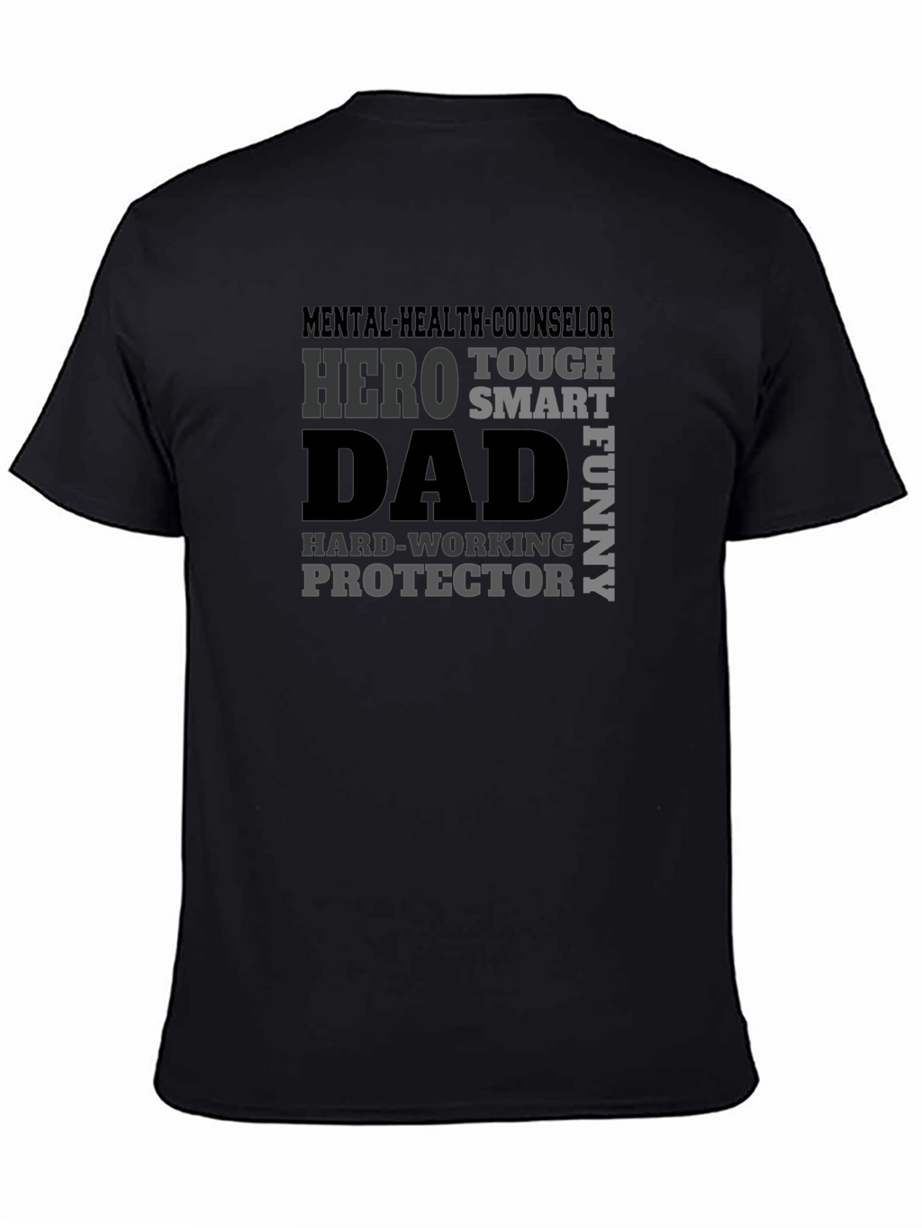 Hero Dad Tee - Mental Health Counselor T-Shirt