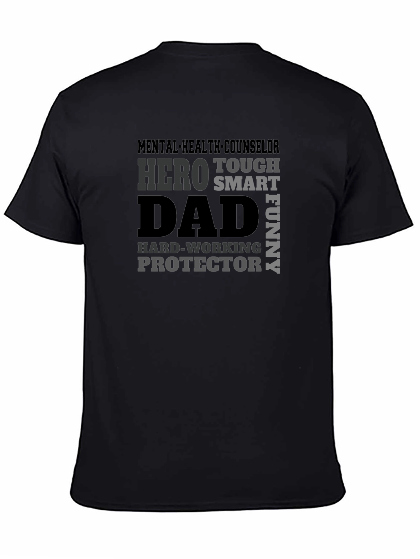Hero Dad Tee - Mental Health Counselor T-Shirt