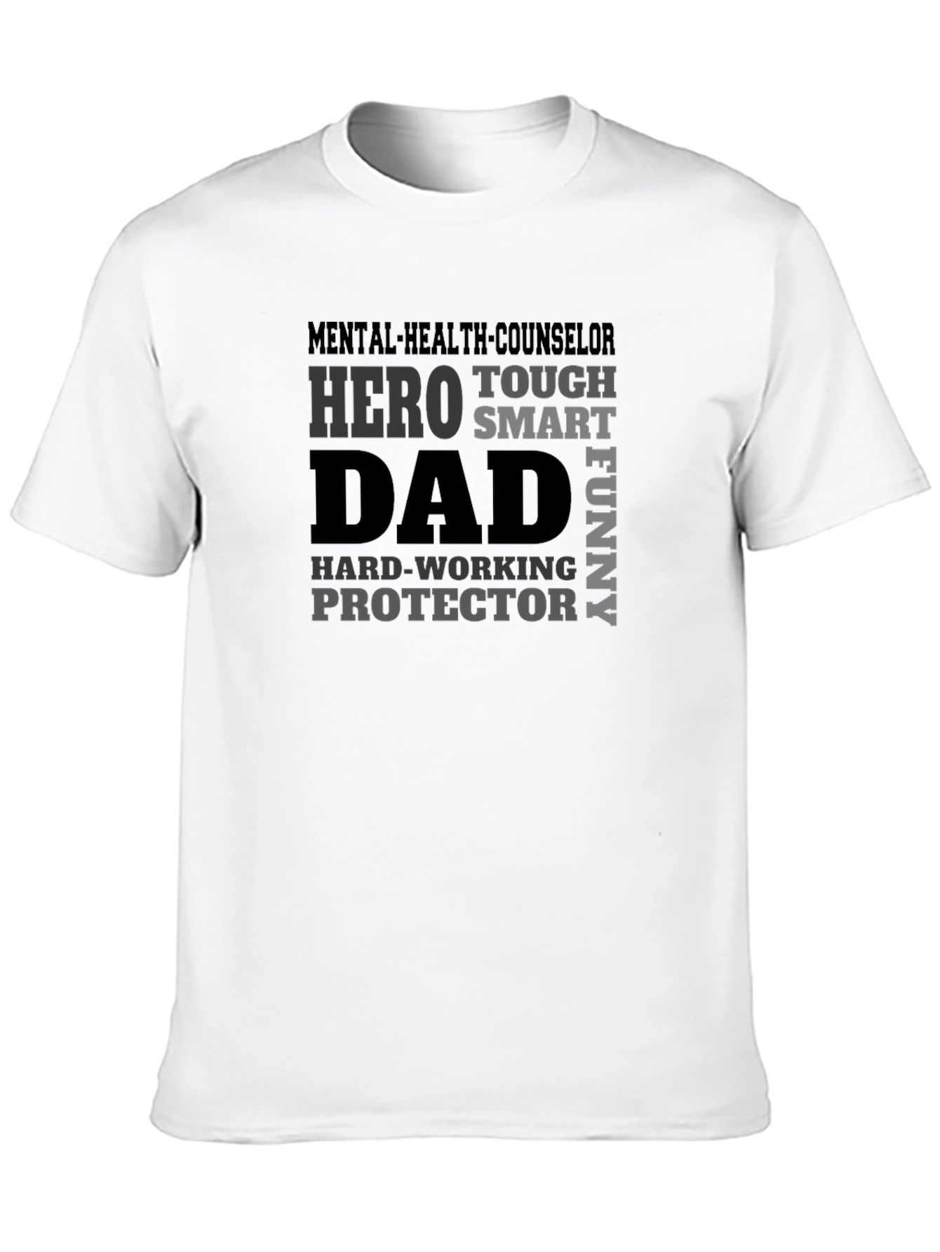Hero Dad Tee - Mental Health Counselor T-Shirt
