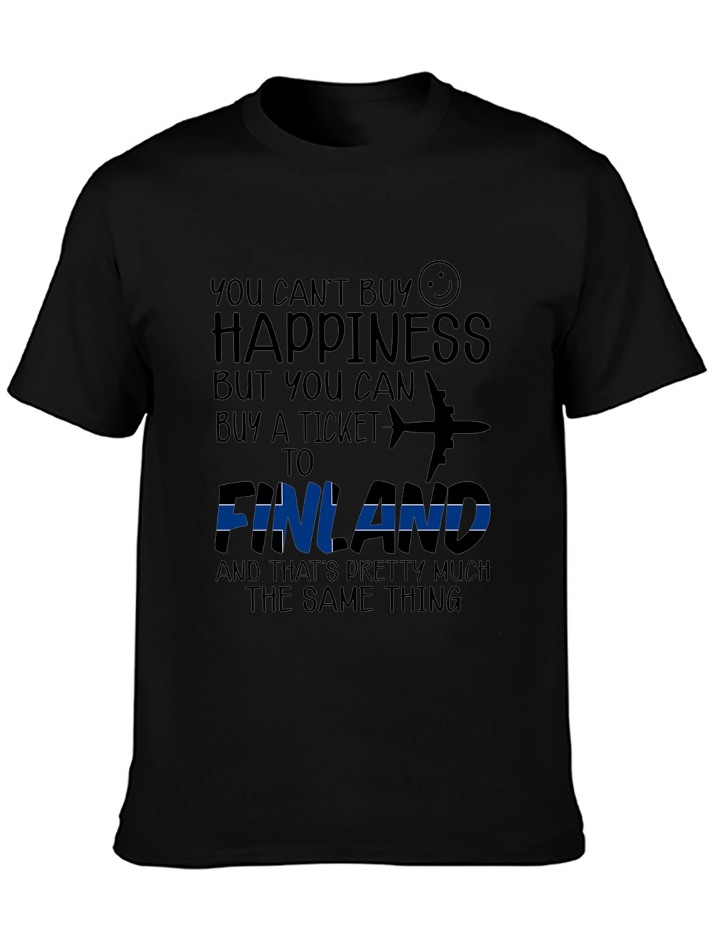 Finland Happiness Graphic Tee