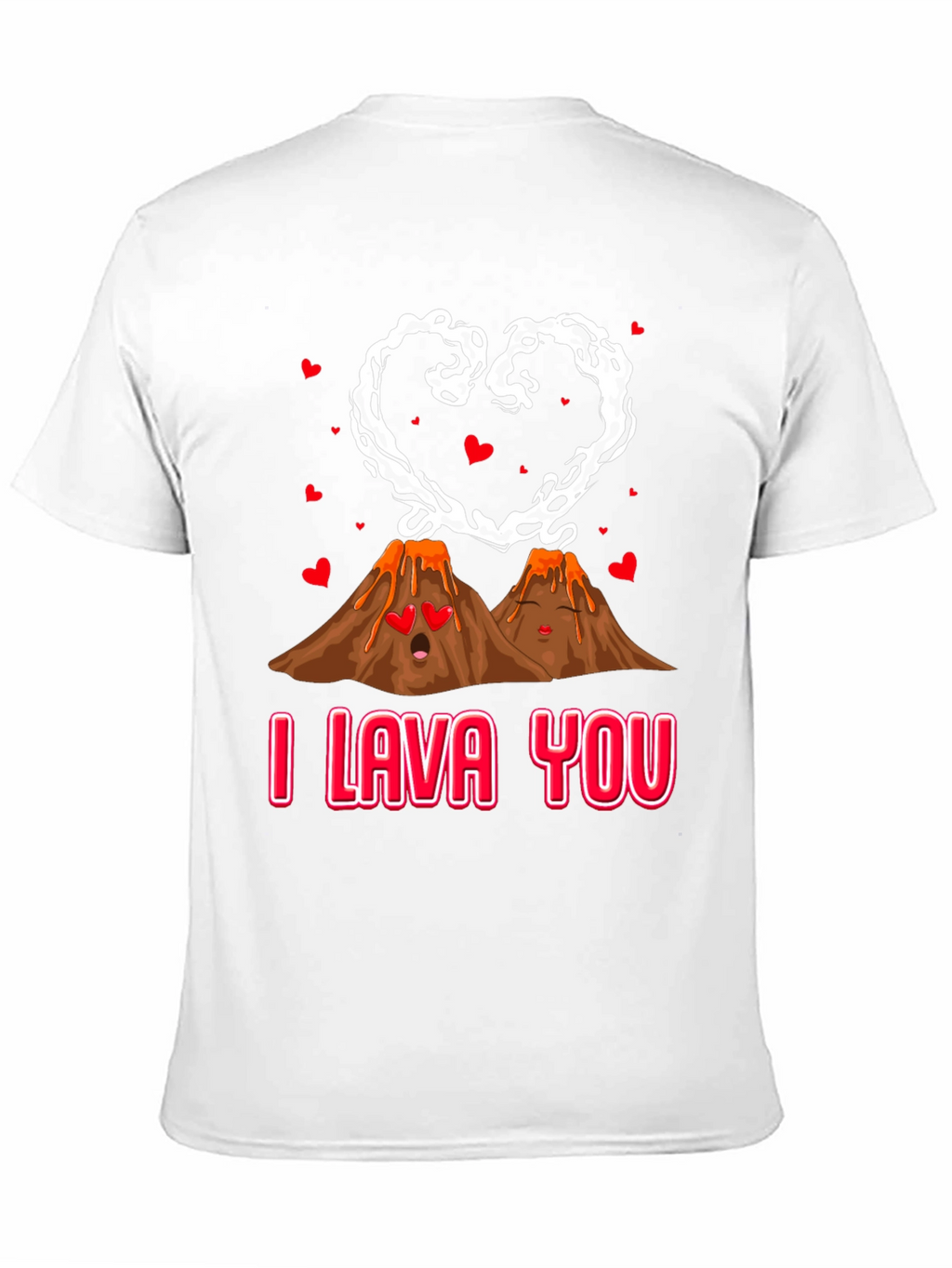 I Lava You Valentines Graphic Tee