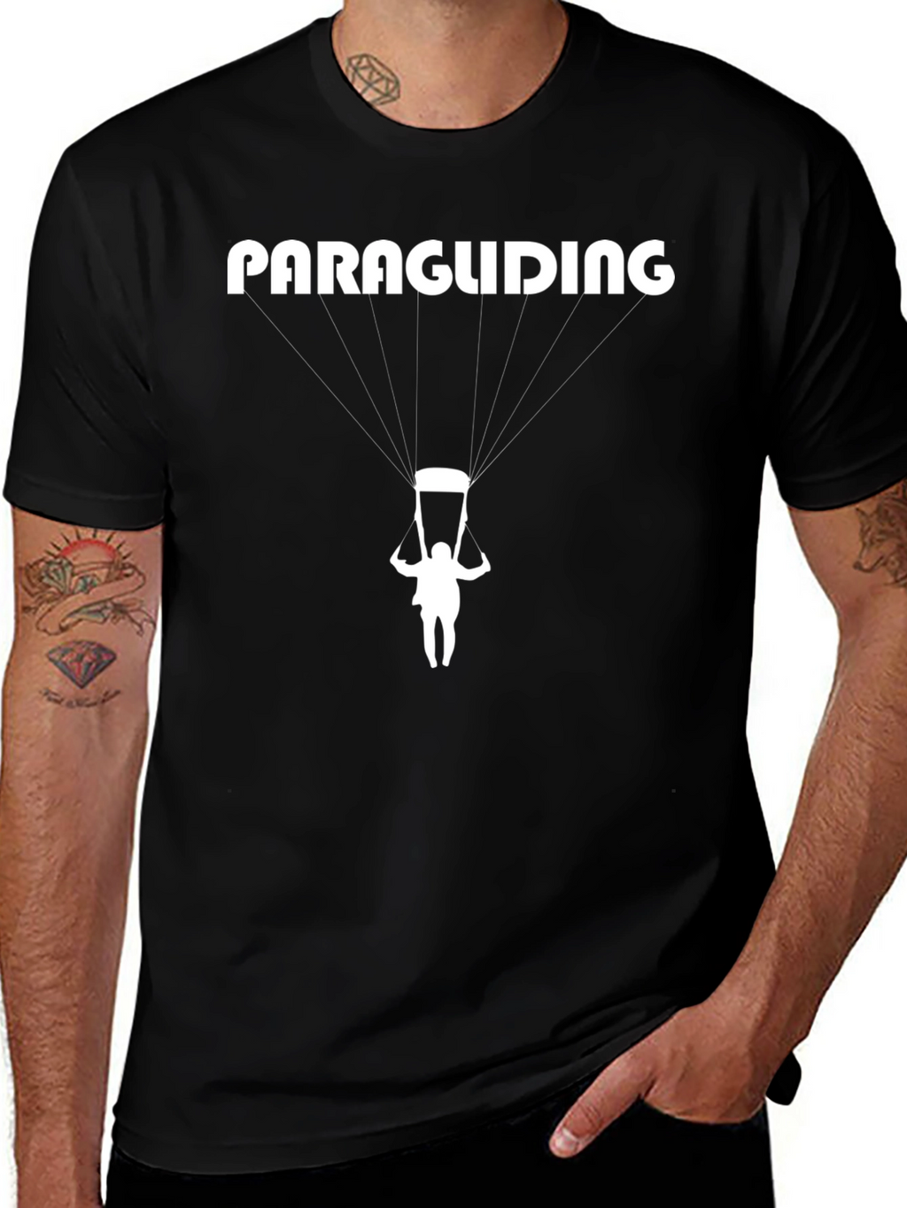 Paragliding Graphic Tee - Adventure T-Shirt