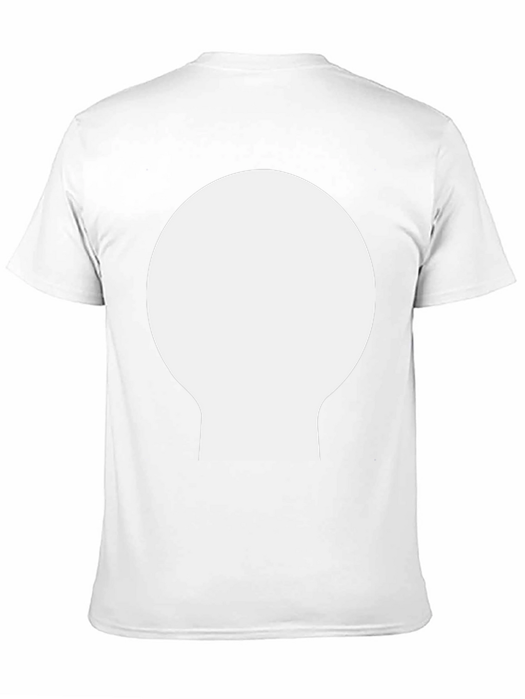 Modern Black T-Shirt with Geometric Design