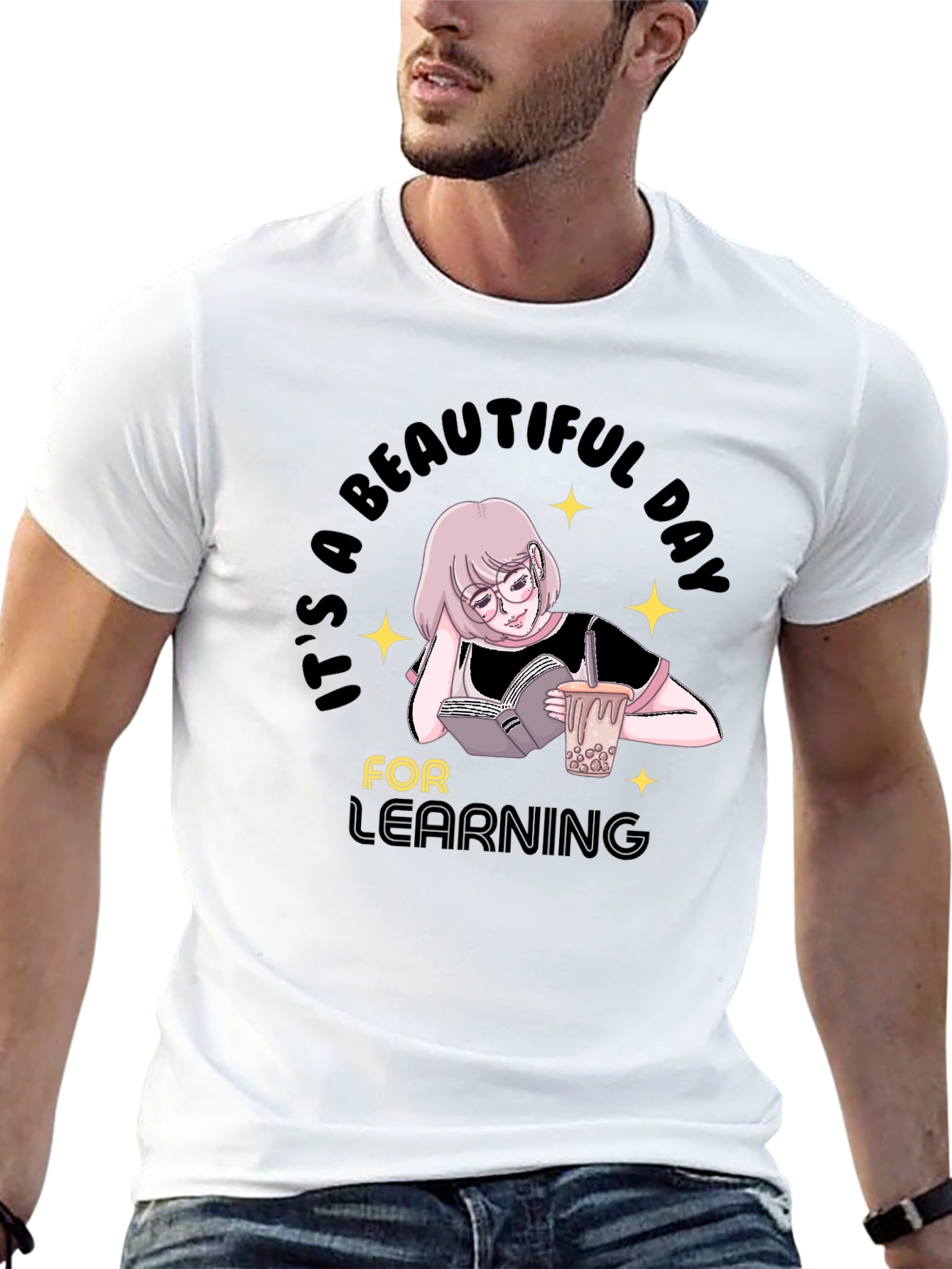 Beautiful Learning Day Graphic T-Shirt