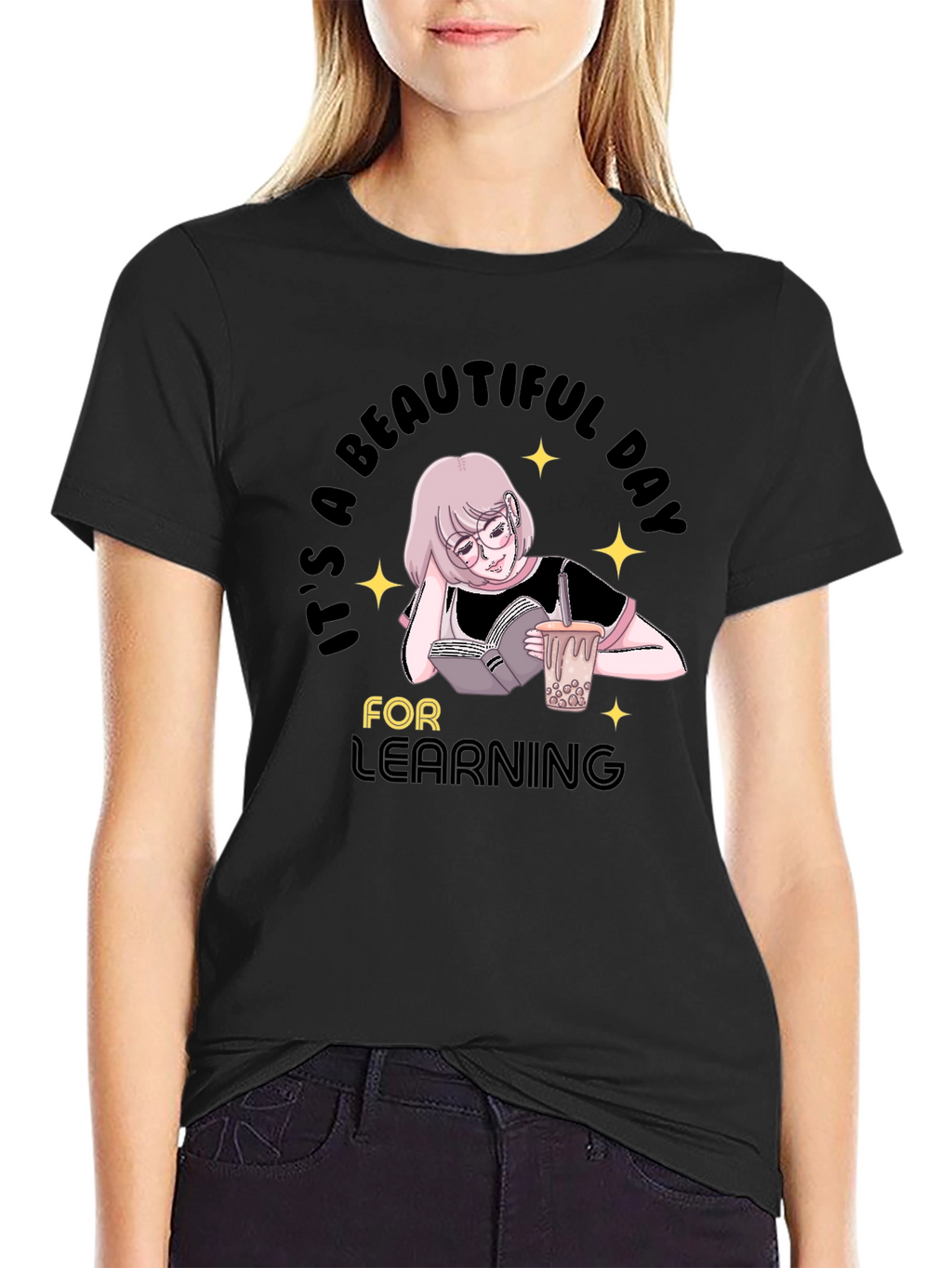 Beautiful Learning Day Graphic T-Shirt