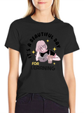Beautiful Learning Day Graphic T-Shirt