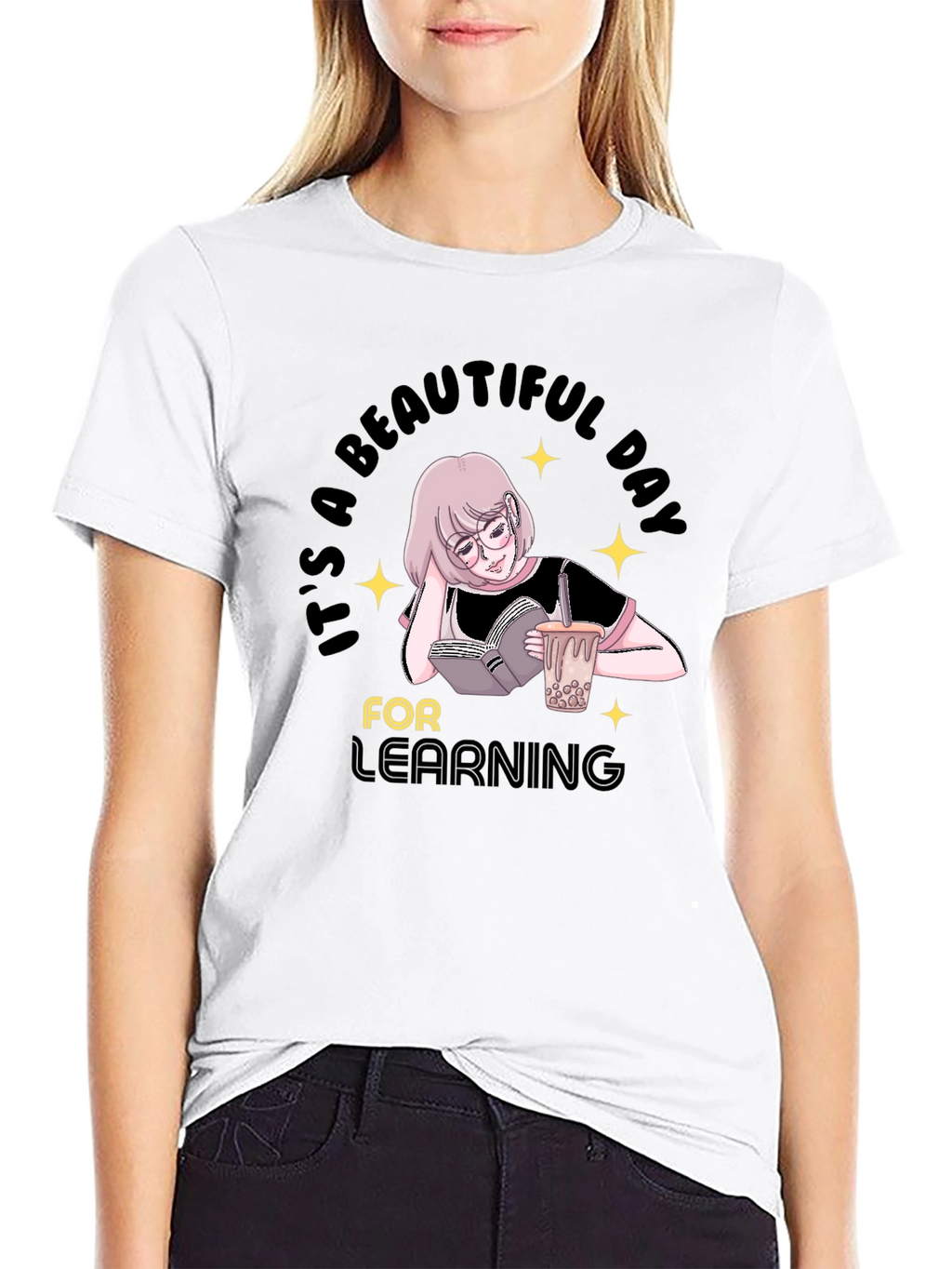 Beautiful Learning Day Graphic T-Shirt