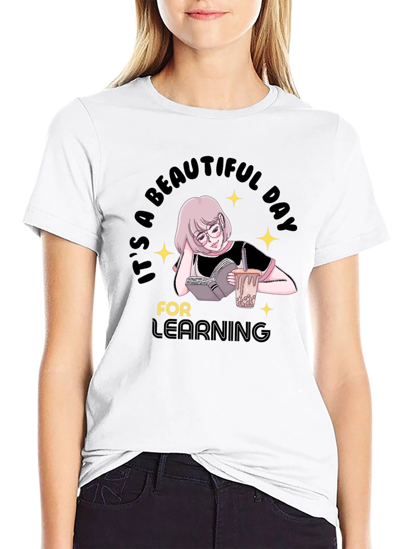 Beautiful Learning Day Graphic T-Shirt