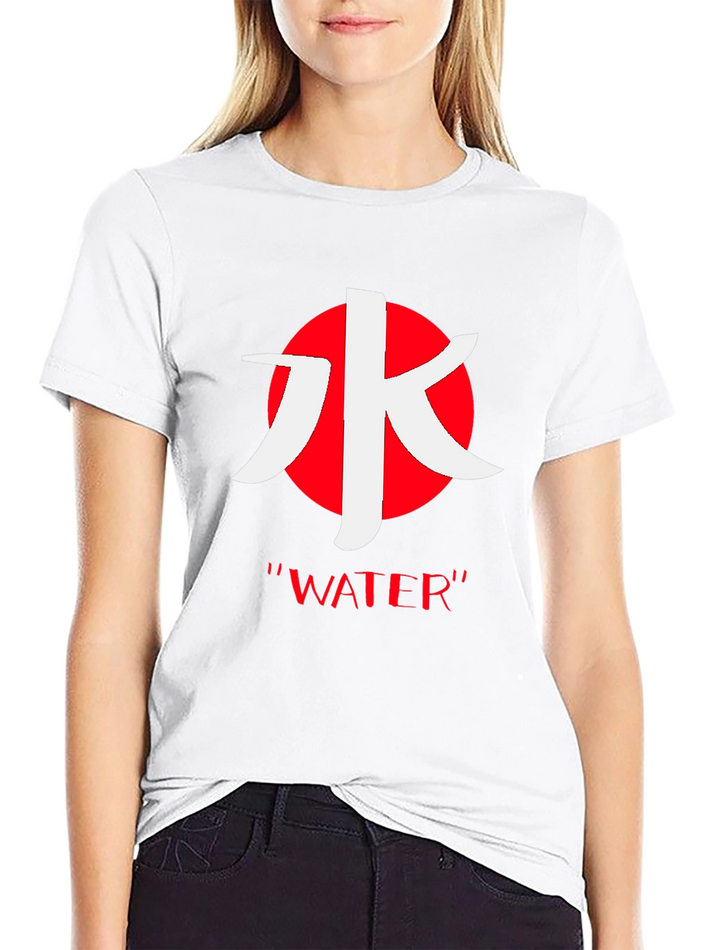 Water Kanji Symbol Graphic Tee