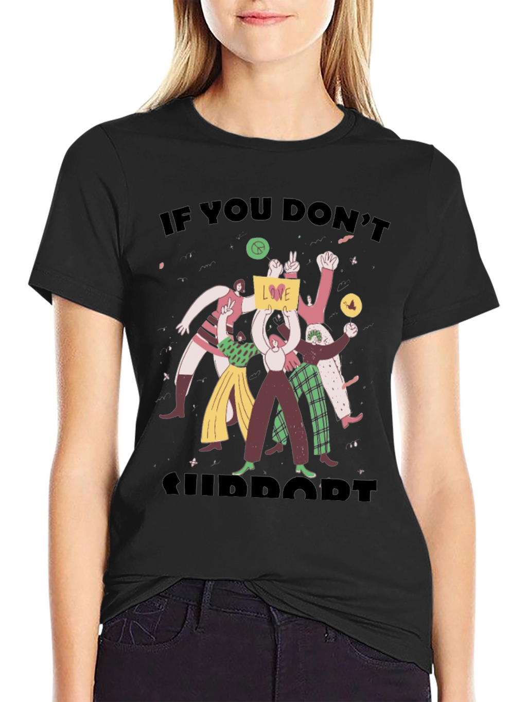 Love & Peace T-Shirt: Support Humanity!