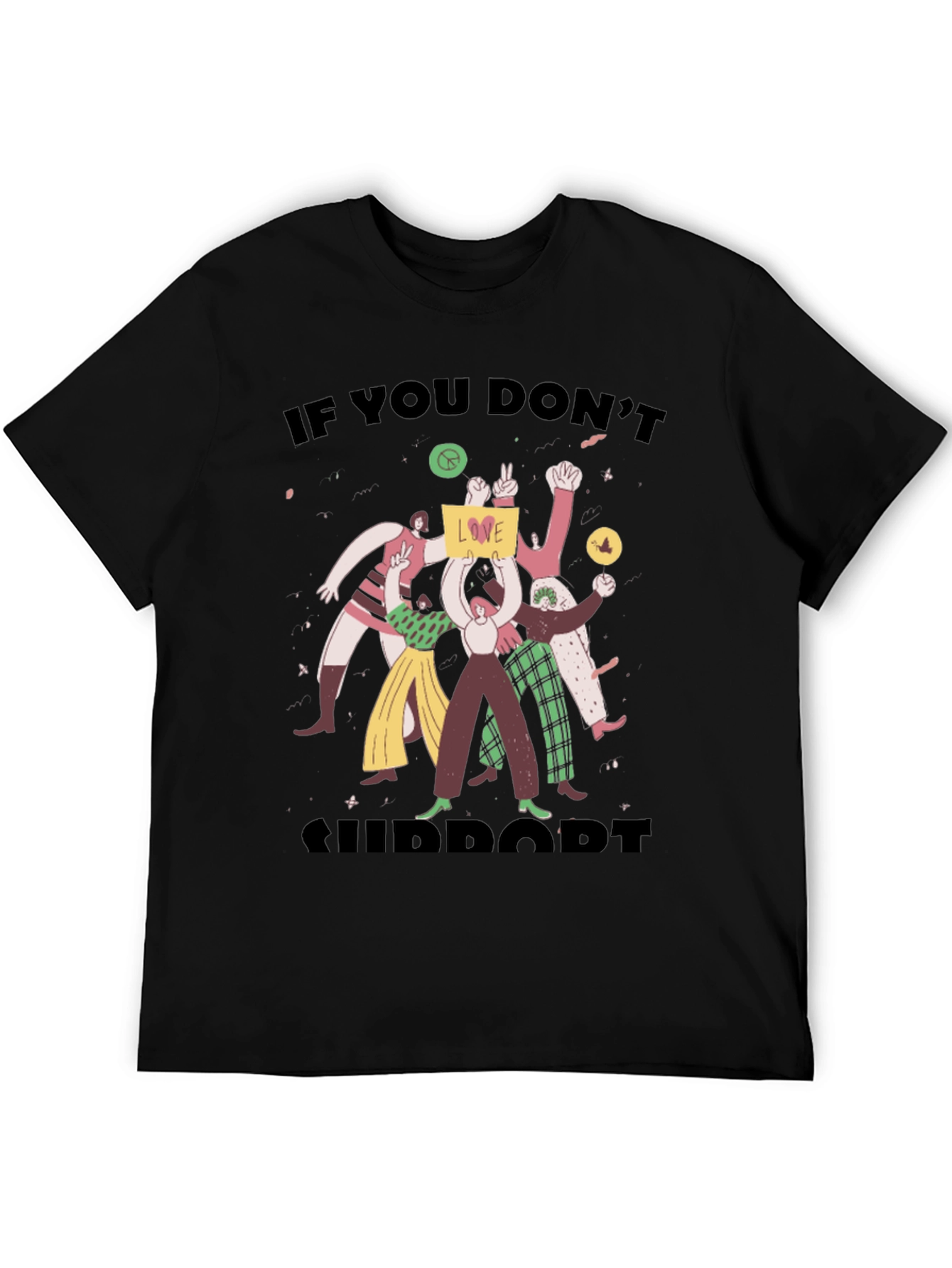 Love & Peace T-Shirt: Support Humanity!