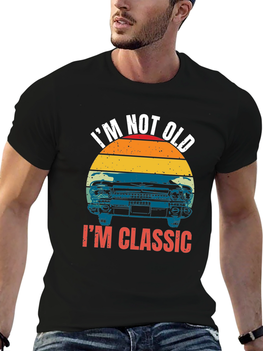 Im Not Old Im Classic Black T-Shirt