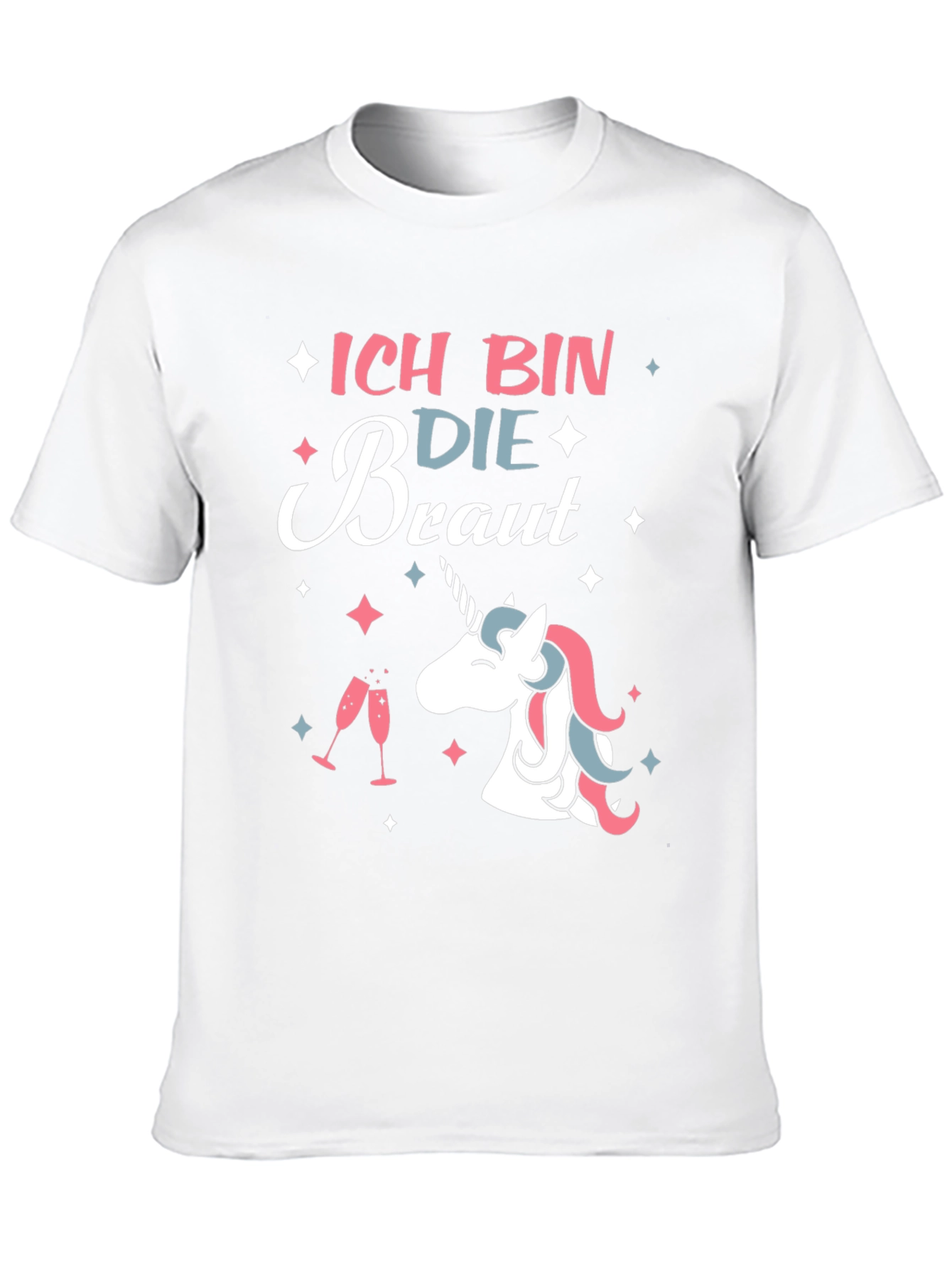 Ich Bin Die Braut Unicorn T-Shirt